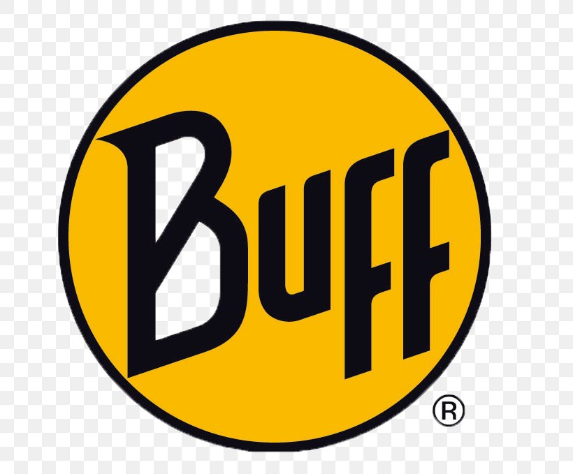 Buff Neck Gaiters Logo Headgear Hat, PNG, 694x679px, Buff, Area, Brand, Cap, Clothing Download Free