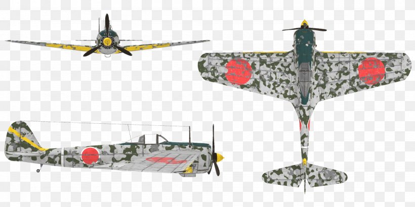 Nakajima Ki-43 Aircraft Airplane Nakajima A6M2-N Second World War, PNG, 2048x1024px, Nakajima Ki43, Aircraft, Airplane, Fighter Aircraft, Flying Tigers Download Free