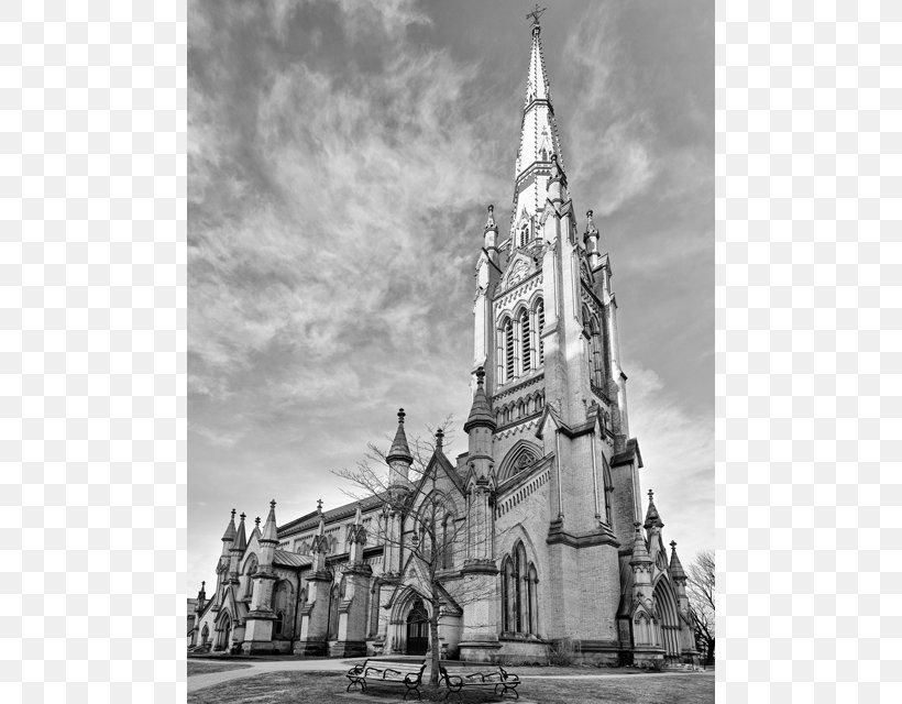 Spire Medieval Architecture Middle Ages Steeple Basilica, PNG, 640x640px, Spire, Architecture, Basilica, Black And White, Building Download Free