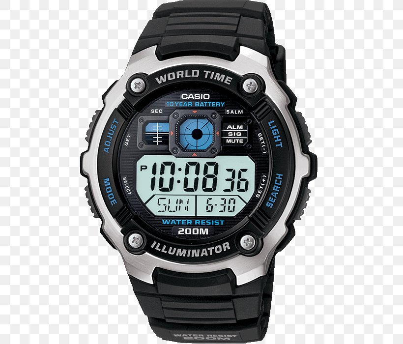 Casio Watch Strap Water Resistant Mark Digital Clock, PNG, 700x700px, Casio, Brand, Customer Service, Digital Clock, Hardware Download Free