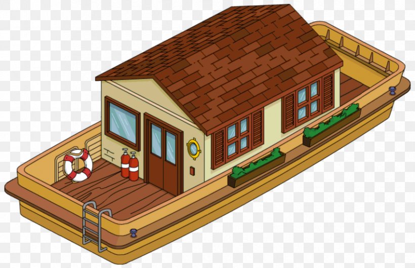 The Simpsons: Tapped Out Houseboat Building, PNG, 850x550px, Simpsons Tapped Out, Boat, Building, Child, Christmas Download Free