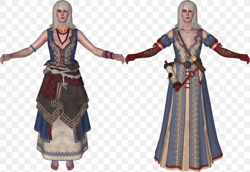 The Witcher 3: Wild Hunt – Blood And Wine Costume Cosplay Clothing Robe, PNG, 2368x1633px, Watercolor, Cartoon, Flower, Frame, Heart Download Free