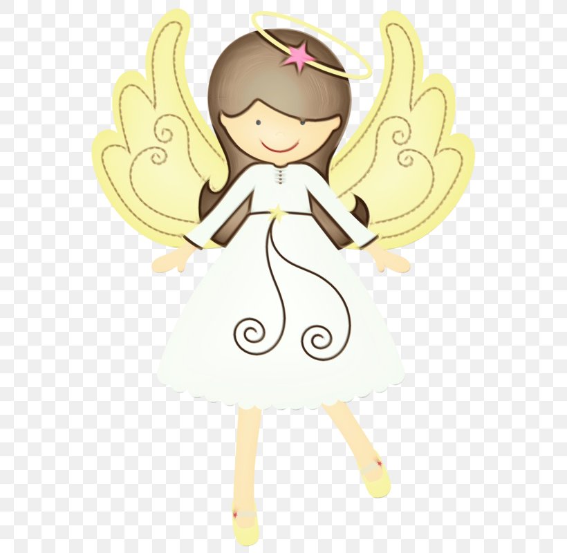 Watercolor Drawing, PNG, 585x800px, Watercolor, Angel, Baptism, Cartoon, Communion Download Free