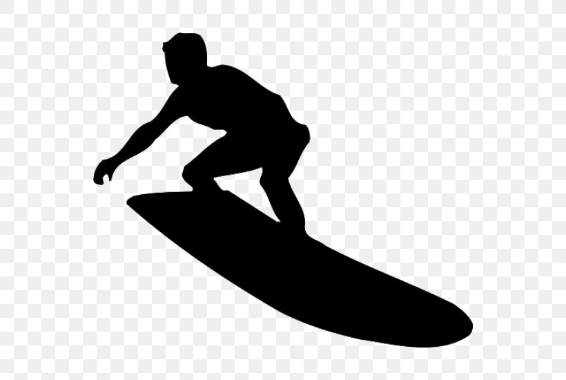 Surfing Silhouette Sport Clip Art, PNG, 550x550px, Surfing, Area, Black And White, Drawing, Longboard Download Free