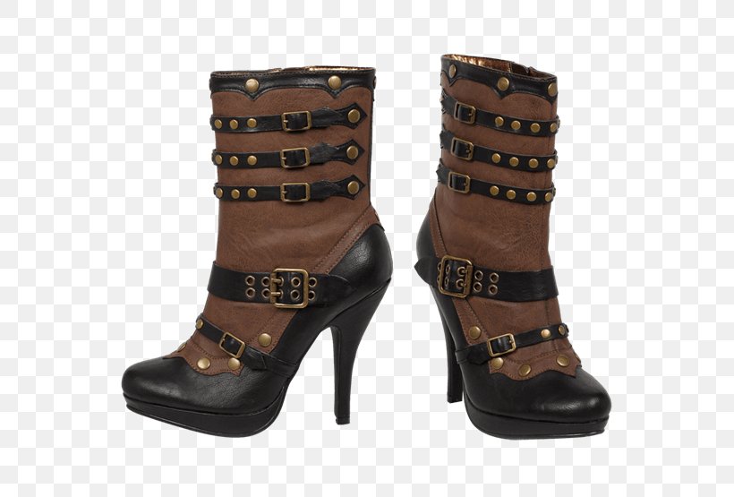 Boot Steampunk Shoe Costume 仮装, PNG, 555x555px, Boot, Absatz, Brown, Cosplay, Costume Download Free