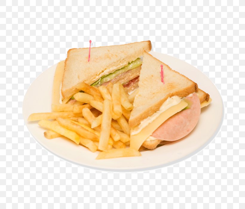 Club Sandwich French Fries Fast Food Ham And Cheese Sandwich Breakfast, PNG, 700x700px, Club Sandwich, American Food, Bread, Breakfast, Cheeseburger Download Free