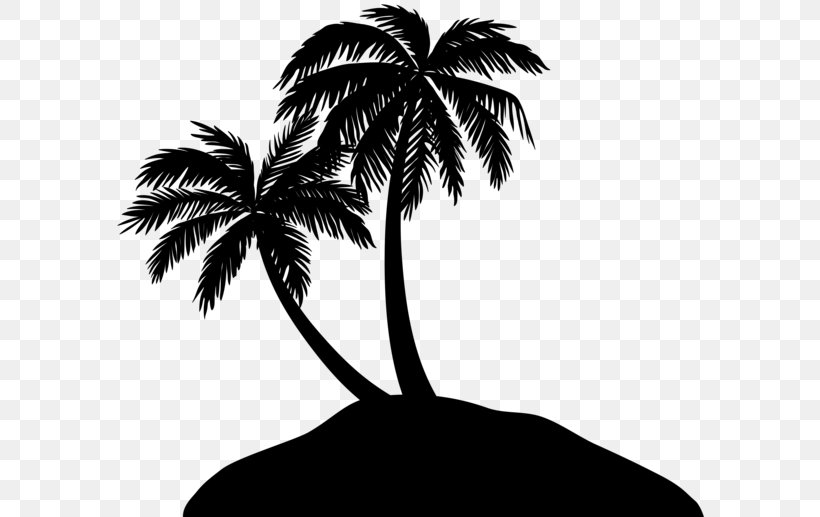 Vector Graphics Illustration Clip Art Image, PNG, 600x517px, Silhouette, Arecales, Art, Attalea Speciosa, Blackandwhite Download Free