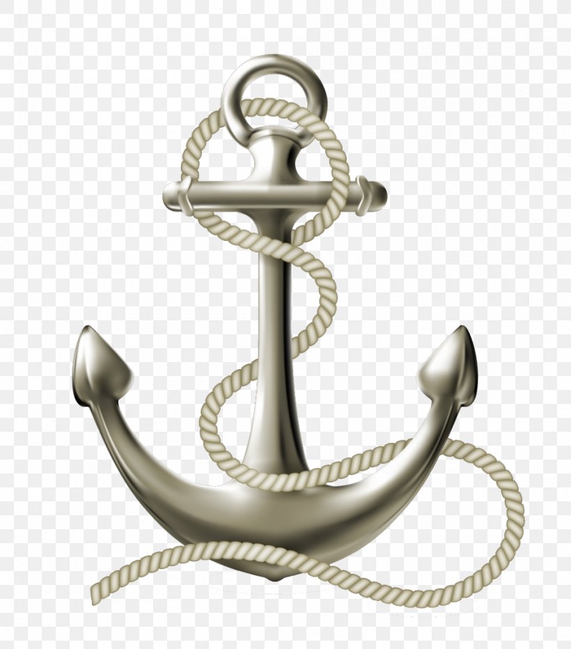 Anchor Rope Clip Art, PNG, 950x1080px, Anchor, Brass, Cdr, Metal, Rope Download Free