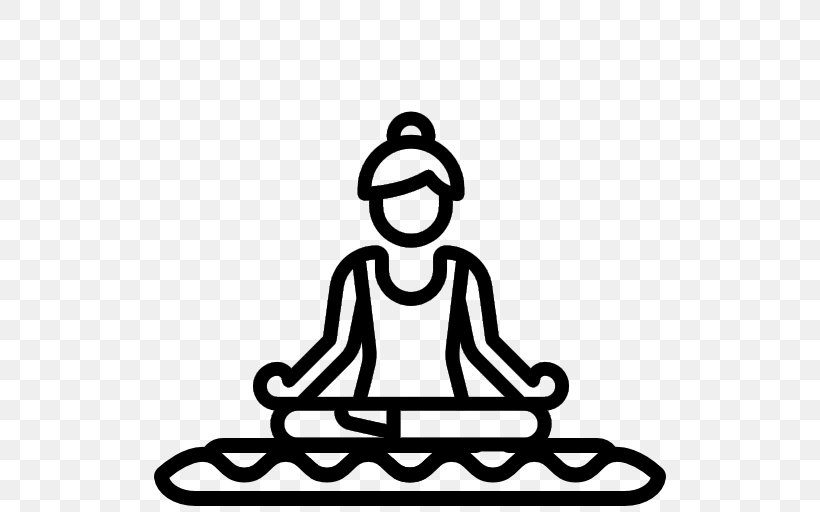 Paddle Board Yoga Meditation Physical Fitness, PNG, 512x512px, Yoga, Area, Beauty Parlour, Black And White, Crossfit Download Free