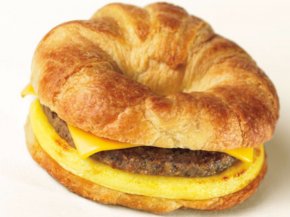 Ð¡roissant - Croissant Bacon, Egg And Cheese Sandwich Breakfast Sandwich PNG