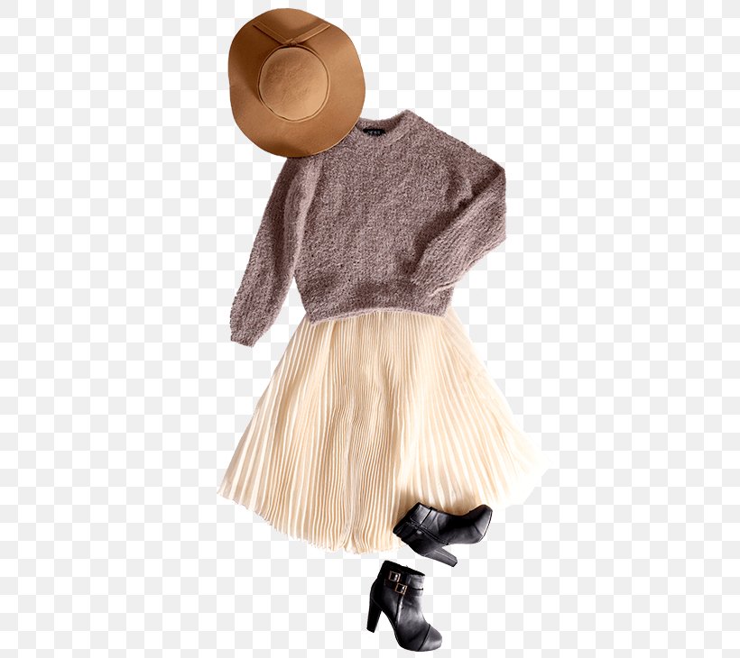 Fur Skirt Brown Neck Dress, PNG, 500x730px, Fur, Brown, Day Dress, Dress, Neck Download Free