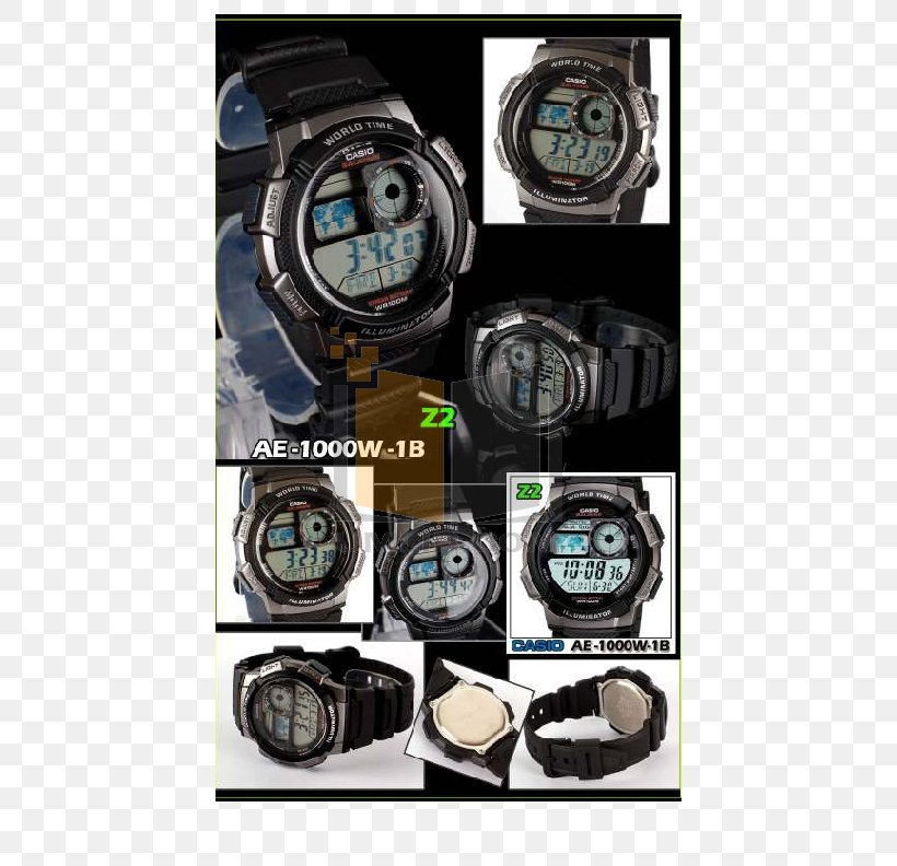 Casio Sports AE1000W Watch Strap Casio Wake-up Timer HS-6-1EF, PNG, 612x792px, Watch, American Eagle Outfitters, Brand, Casio, Chronograph Download Free