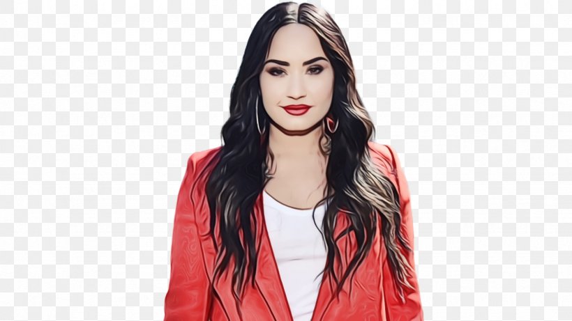 Demi Lovato, PNG, 1334x750px, Demi Lovato, Black Hair, Blazer, Brown Hair, Camp Rock Download Free