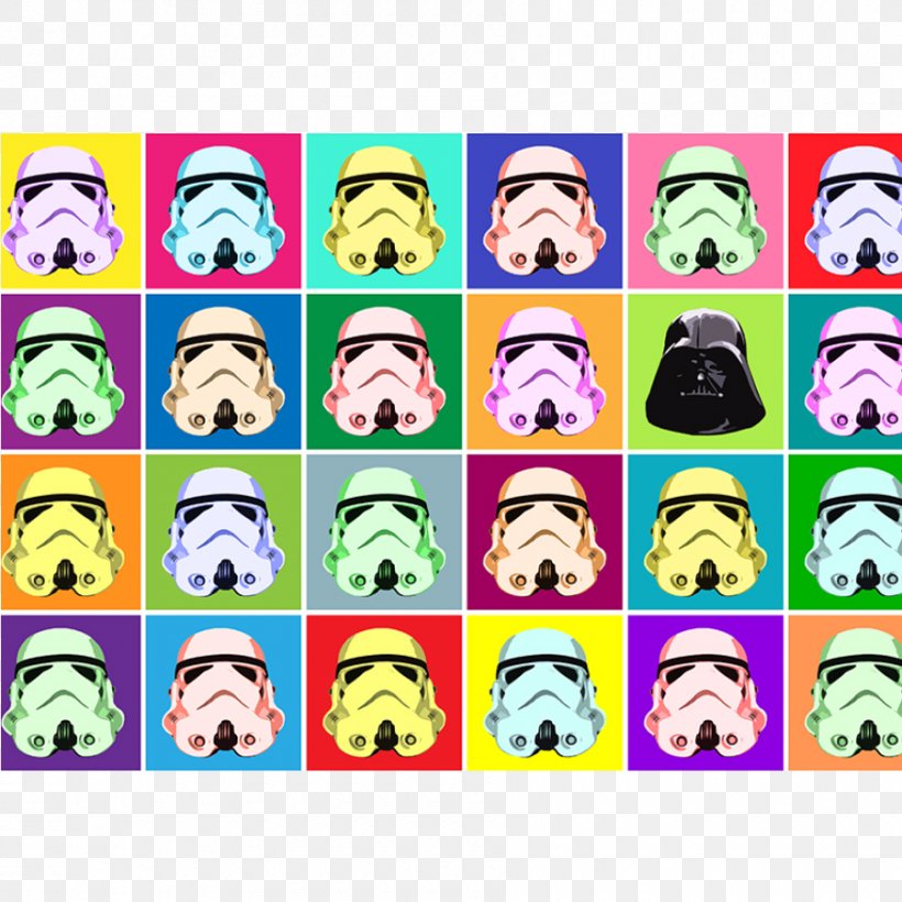 Stormtrooper Anakin Skywalker Star Wars Painting Canvas, PNG, 900x900px, Stormtrooper, Anakin Skywalker, Andy Warhol, Art, Canvas Download Free