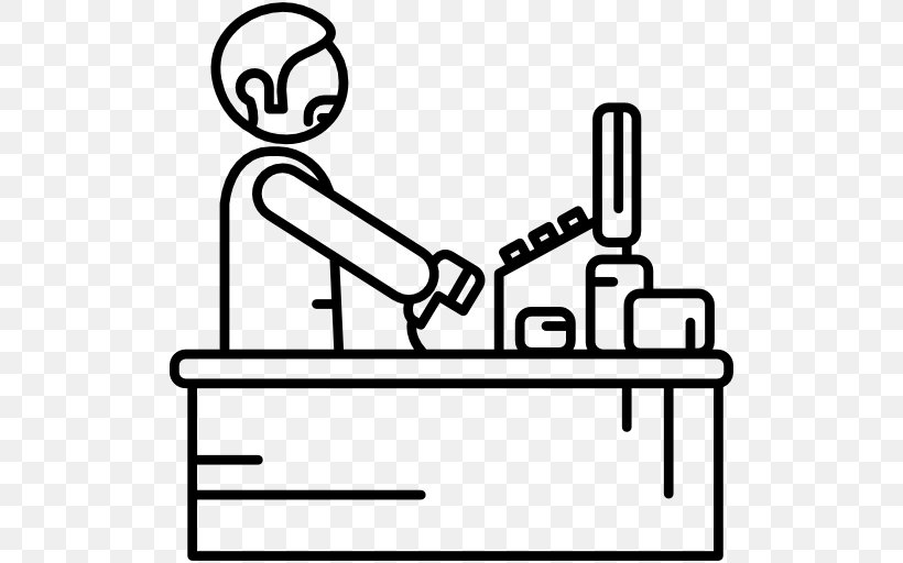 Bust Cashier, PNG, 512x512px, Bust, Area, Black, Black And White, Cashier Download Free