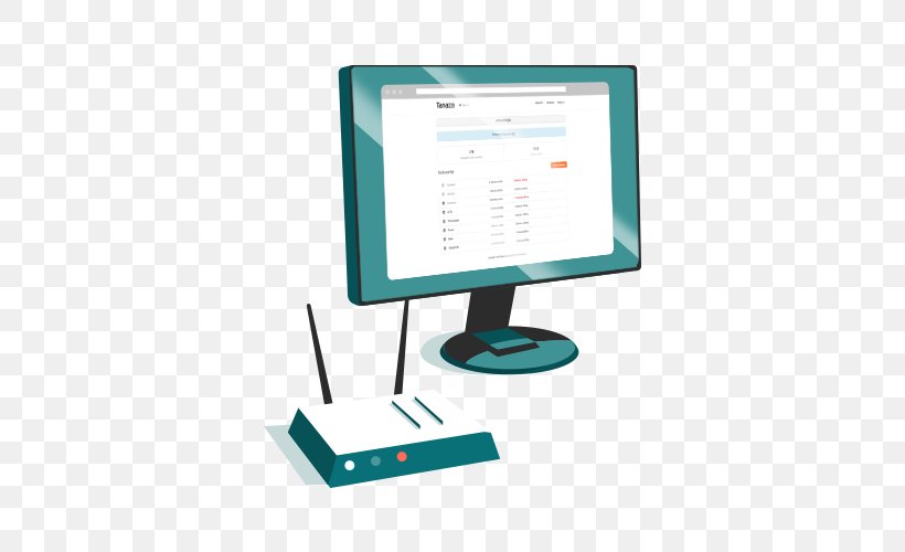 Computer Network Wi-Fi Computer Monitors Wireless Access Points Gratis, PNG, 500x500px, Computer Network, Brand, Client, Communication, Computer Download Free