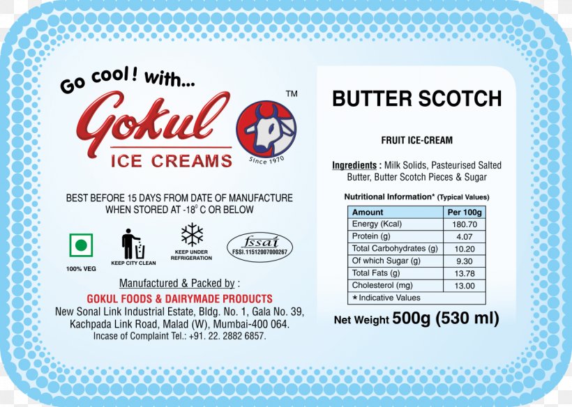 Ice Cream Kulfi Milk Nutrition Facts Label Food, PNG, 1184x844px, Ice Cream, Amul, Area, Brand, Chocolate Download Free