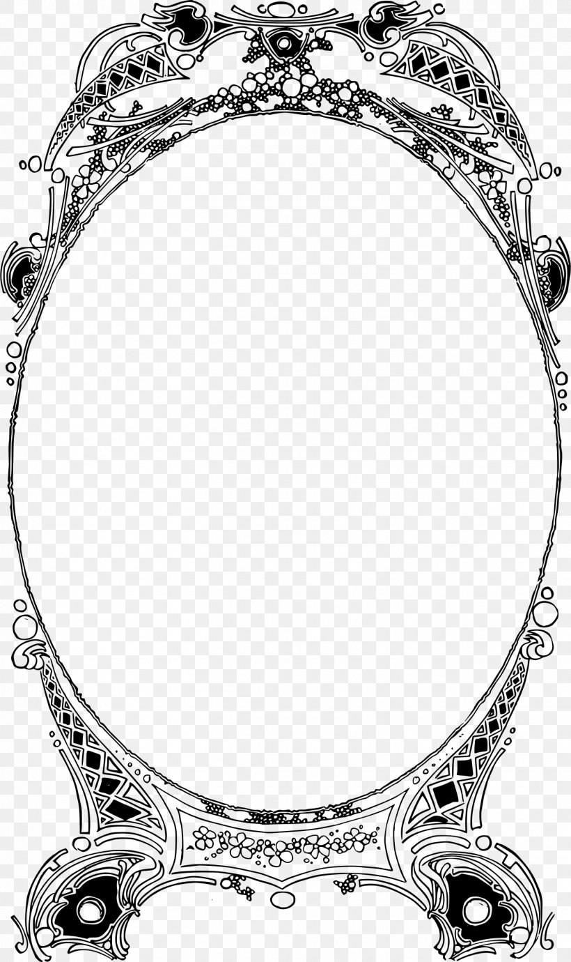 Picture Frames Clip Art, PNG, 1426x2400px, Picture Frames, Bangle, Black And White, Body Jewelry, Fashion Accessory Download Free