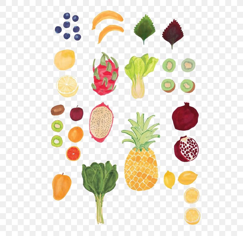 Drawing Food Watercolor Painting Illustration, PNG, 564x797px, Drawing, Ananas, Art, Behance, Communication Design Download Free