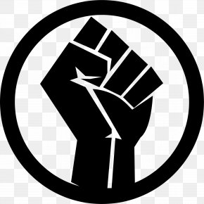 Symbol - Raised Fist Black Power African American PNG