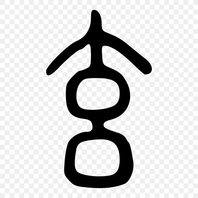 Seal Script Kangxi Dictionary Symbol I Ching Chinese Characters, PNG, 1024x1024px, Seal Script, Area, Black And White, Chinese Characters, I Ching Download Free