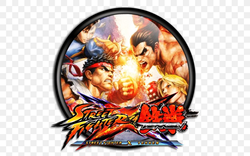 Street Fighter X Tekken Xbox 360 Super Street Fighter II Turbo HD Remix Street Fighter V Video Game, PNG, 512x512px, 4k Resolution, Street Fighter X Tekken, Arcade Game, Art, Capcom Download Free