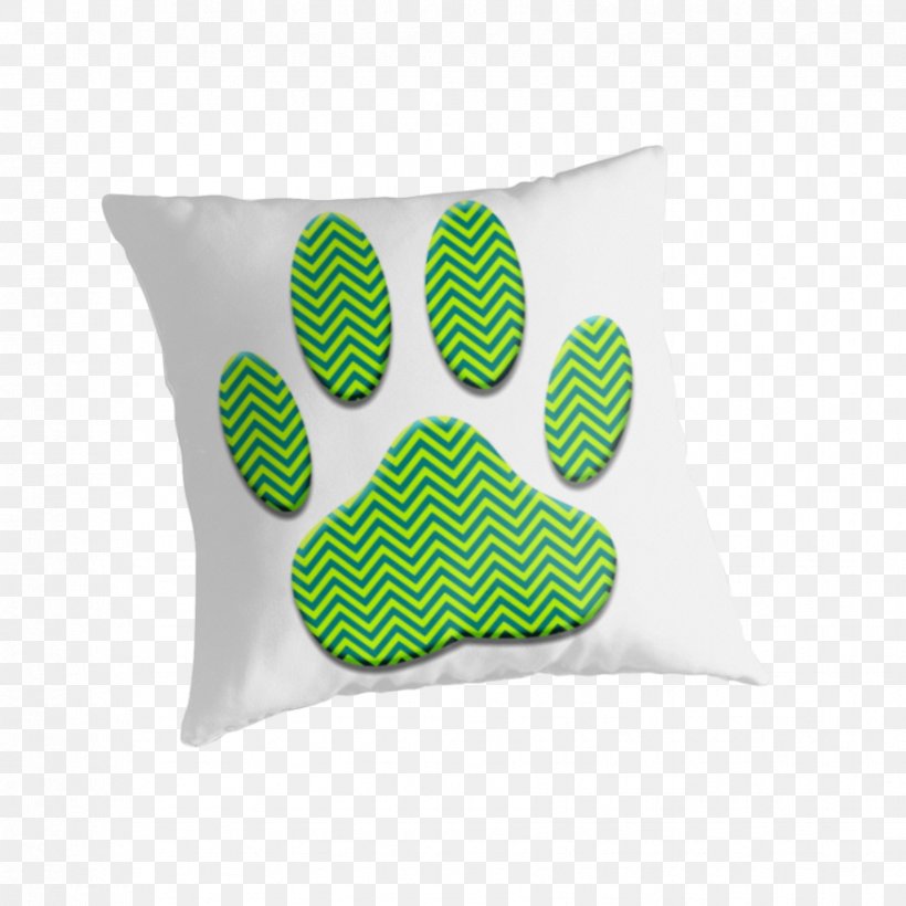 Throw Pillows Dog Cushion Green, PNG, 875x875px, Pillow, Chevron, Cushion, Dog, Green Download Free