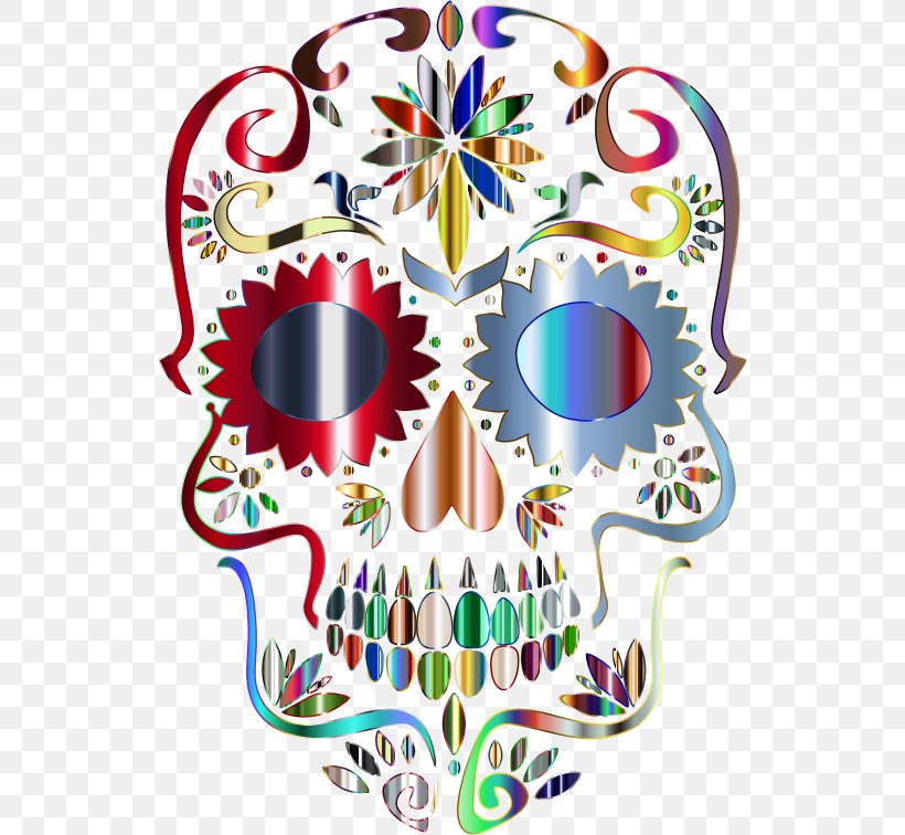 Calavera Skull Clip Art, PNG, 534x756px, Calavera, Art, Artwork, Bone, Candy Download Free