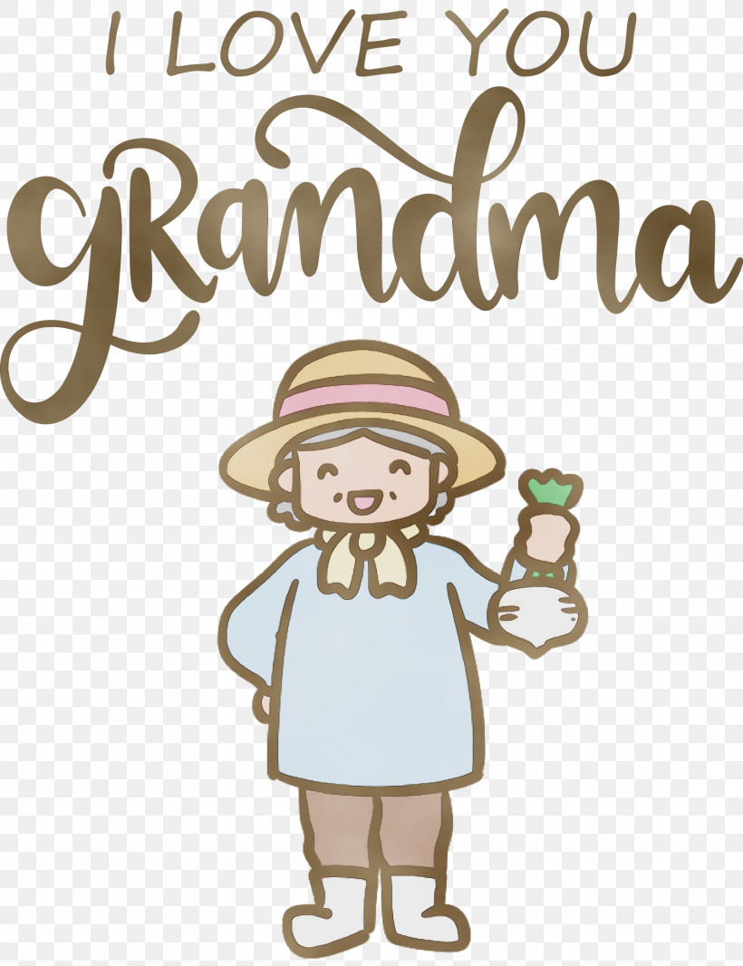 Cartoon Logo Human Meter Happiness, PNG, 2307x3000px, Grandmothers Day, Cartoon, Grandma, Happiness, Headgear Download Free