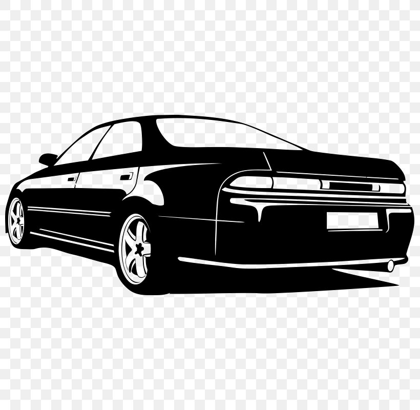 Toyota Mark II Car Door Mid-size Car, PNG, 800x800px, Toyota Mark Ii, Automotive Design, Automotive Exterior, Automotive Lighting, Black And White Download Free