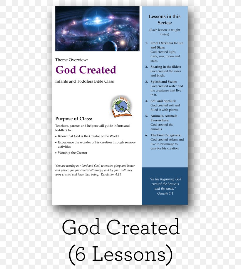 Bible Lesson Genesis Creation Narrative God Curriculum, PNG, 626x915px, Bible, Advertising, Bible Story, Bible Study, Brand Download Free