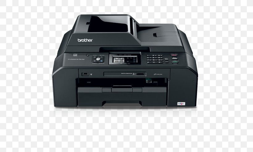 Multi-function Printer Brother Industries Inkjet Printing Image Scanner, PNG, 548x494px, Multifunction Printer, Brother Industries, Color Printing, Device Driver, Duplex Printing Download Free