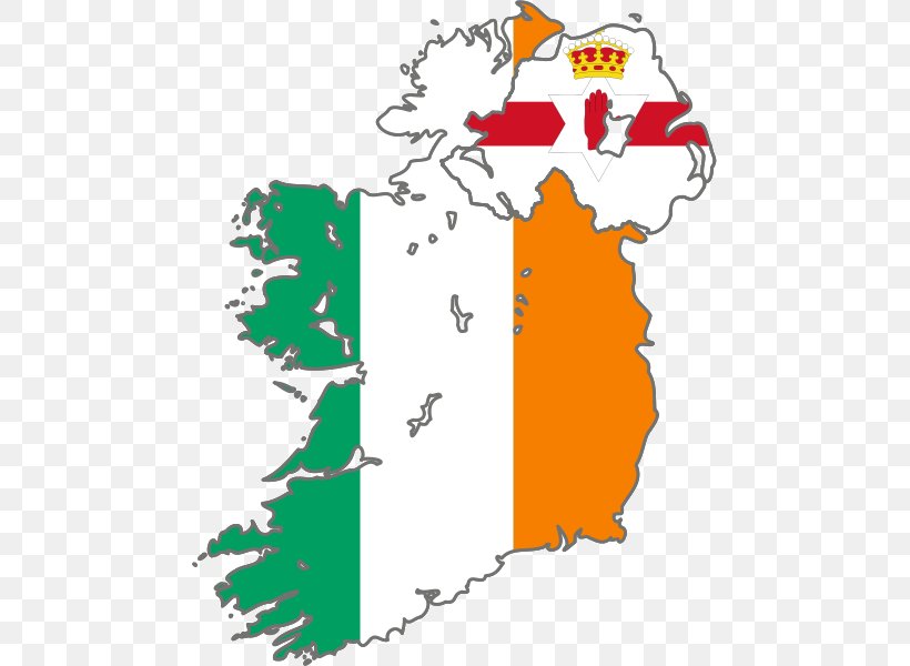 Republic Of Ireland Flag Of Ireland Map Flag Of Northern Ireland, PNG, 473x600px, Republic Of Ireland, Area, Artwork, Blank Map, Border Download Free