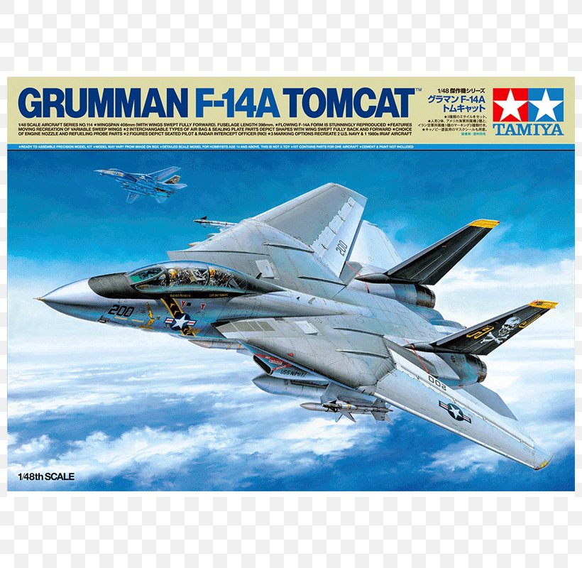 Grumman F-14 Tomcat Fighter Aircraft 1:48 Scale United States Navy, PNG, 800x800px, Grumman F14 Tomcat, Aerospace Engineering, Air Force, Aircraft, Airplane Download Free