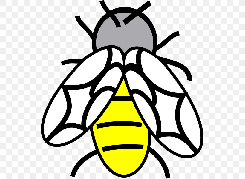 Honey Bee Line Art Cartoon Clip Art, PNG, 545x600px, Honey Bee, Artwork, Bee, Black And White, Cartoon Download Free