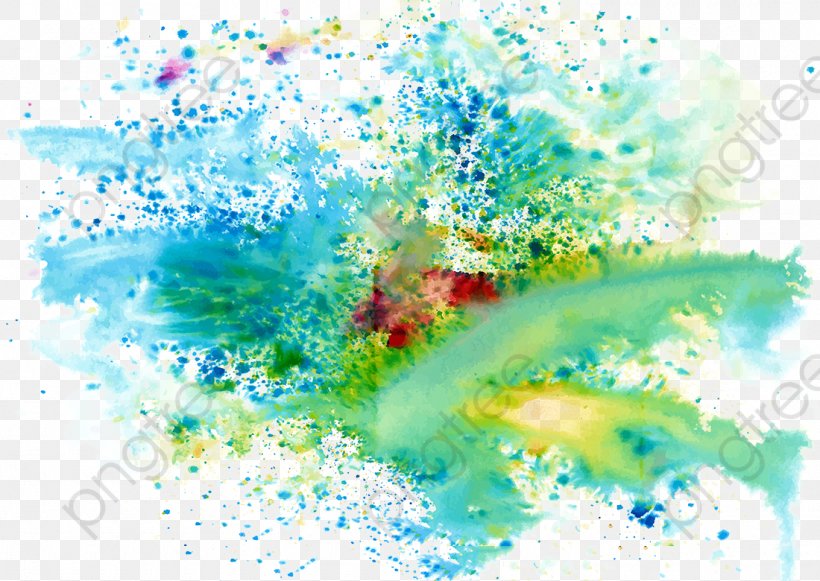 Watercolor Painting Desktop Wallpaper, PNG, 1100x780px, Color, Cmyk Color Model, Oil Paint, Paint, Paint Brushes Download Free