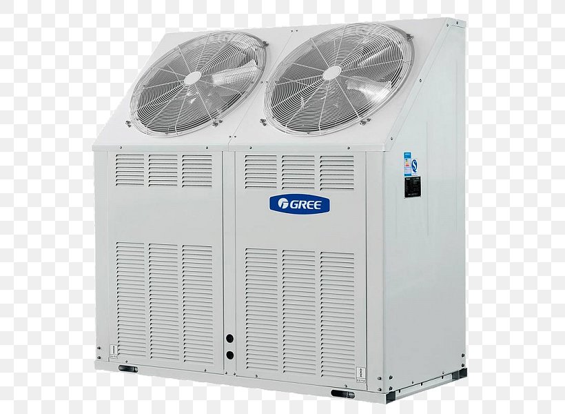 Air Conditioner Chiller Gree Electric Machine Fan Coil Unit, PNG, 600x600px, Air Conditioner, Air Cooling, Business, Chiller, Fan Coil Unit Download Free