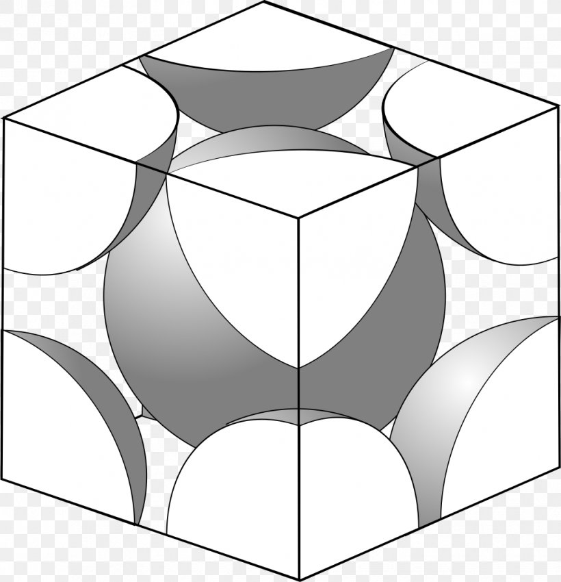 Atomium Cubic Crystal System Lattice, PNG, 1018x1056px, Atomium, Area, Atom, Atomic Packing Factor, Black And White Download Free