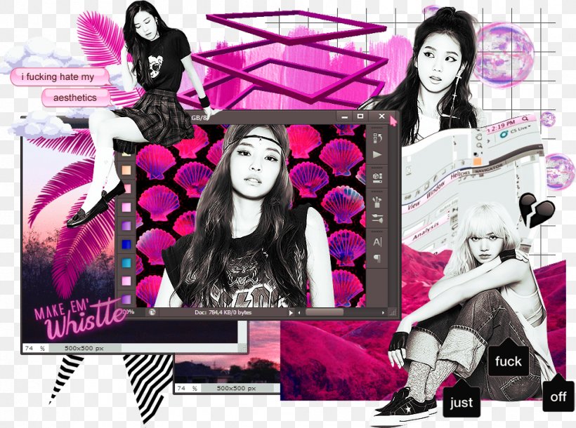 BLACKPINK Fan Art K-pop DeviantArt, PNG, 991x738px, Watercolor, Cartoon, Flower, Frame, Heart Download Free