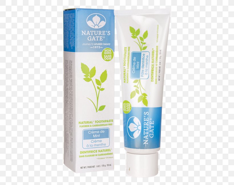 Cream Nature's Gate Natural Toothpaste Lotion Fluoride, PNG, 650x650px, Cream, Body Wash, Dental Plaque, Fluoride, Food Download Free