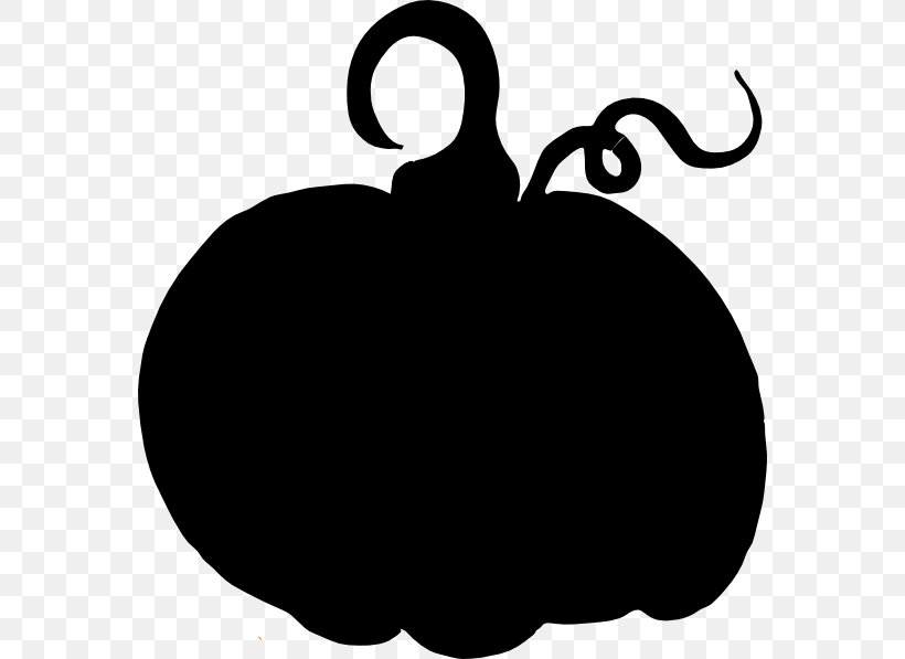 Halloween Pumpkin Silhouette, PNG, 570x597px, Pumpkin, Blackandwhite, Fruit, Halloween, Jackolantern Download Free