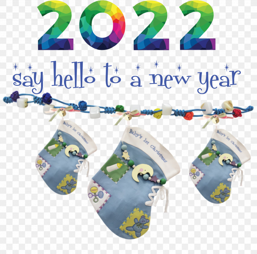 2022 Happy New Year 2022 New Year 2022, PNG, 3000x2975px, Christmas Day, Candy Cane, Drawing, New Year, Ornament Download Free
