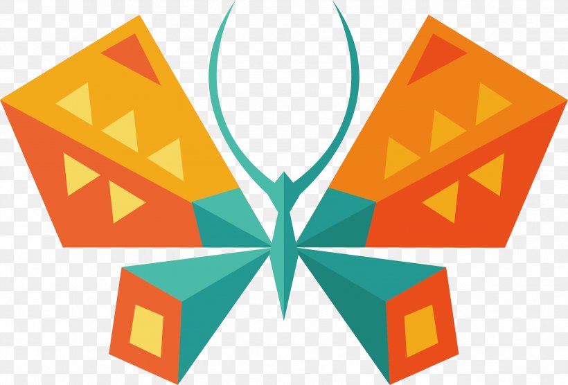 Butterfly Insect Geometry Vector Graphics Shape, PNG, 3343x2267px, Butterfly, Area, Borboleta, Creativity, Geometric Shape Download Free