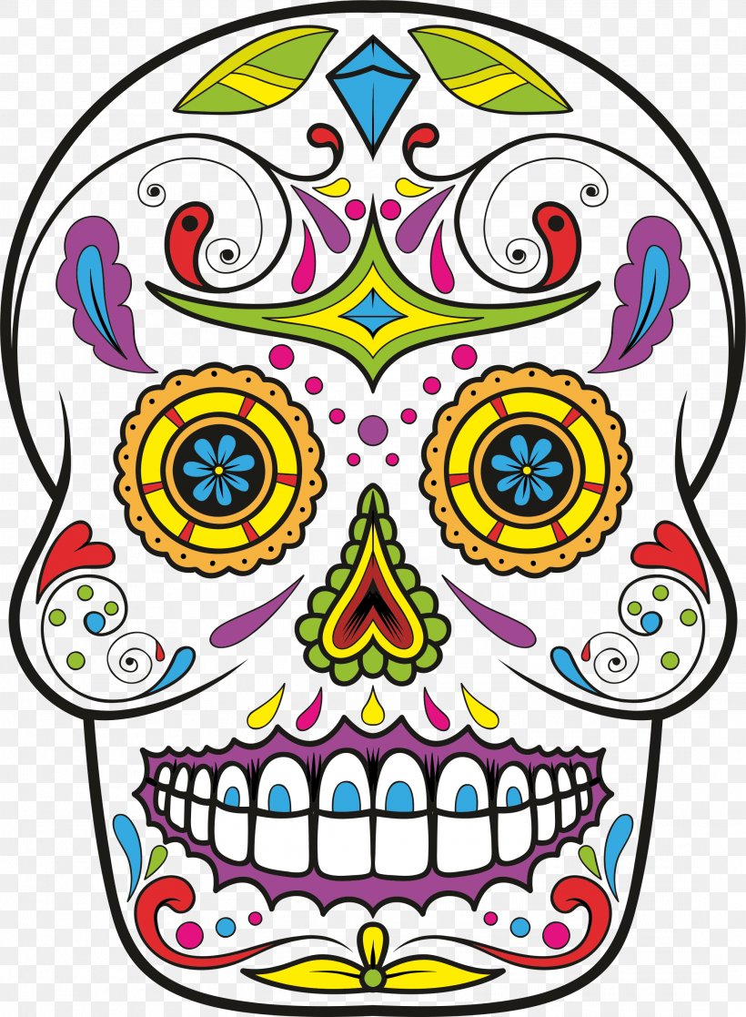 Calavera Skull Day Of The Dead Drawing Clip Art, PNG, 2183x2974px, Calavera, Art, Artwork, Coloring Book, Day Of The Dead Download Free