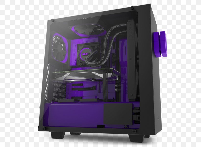 Computer Cases & Housings Power Supply Unit Nzxt MicroATX, PNG, 600x600px, Computer Cases Housings, Atx, Computer, Computer Case, Computer Cooling Download Free