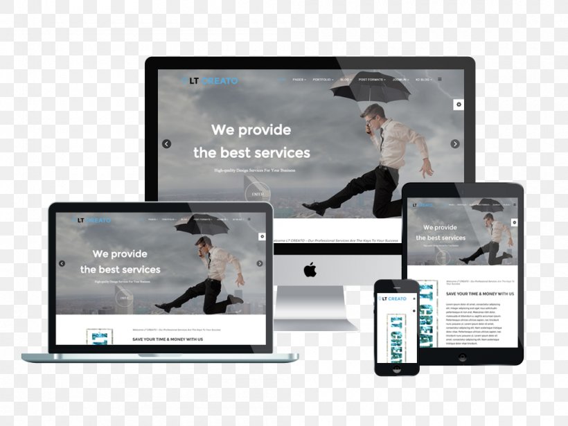 Responsive Web Design Web Development Web Template System Joomla, PNG, 1000x750px, Responsive Web Design, Bootstrap, Brand, Communication, Display Advertising Download Free