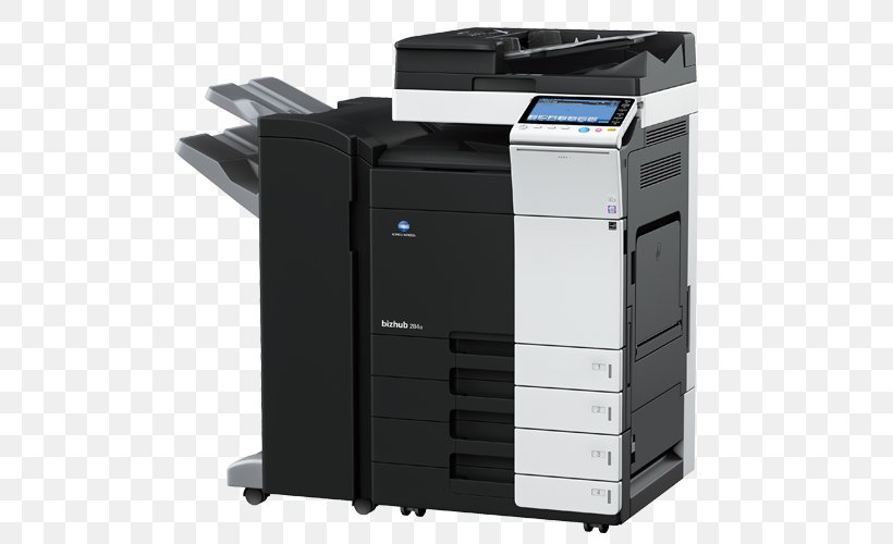 Team Konica Minolta–Bizhub Photocopier Multi-function Printer, PNG, 500x500px, Photocopier, Color, Device Driver, Fax, Image Scanner Download Free