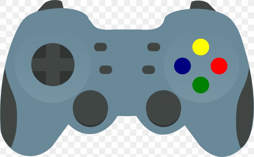 Joystick PlayStation 3 Game Controllers Gamepad Clip Art, PNG, 2400x1492px, Joystick, All Xbox Accessory, Black, Blue, Game Controller Download Free