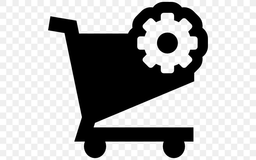 Shopping Cart Software E-commerce Online Shopping, PNG, 512x512px, Shopping Cart, Black, Black And White, Cart, Coin Download Free