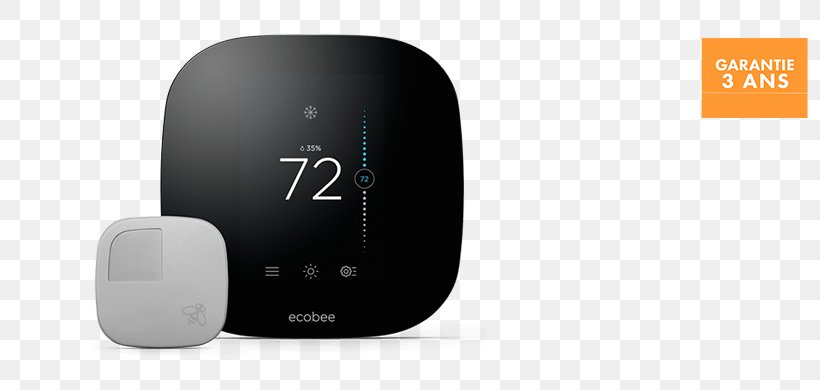 Thermostat Home Automation Kits Nest Labs HomeKit Ecobee, PNG, 800x390px, Thermostat, Amazon Alexa, Apple, Brand, Ecobee Download Free